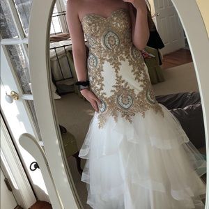 White Prom Dress